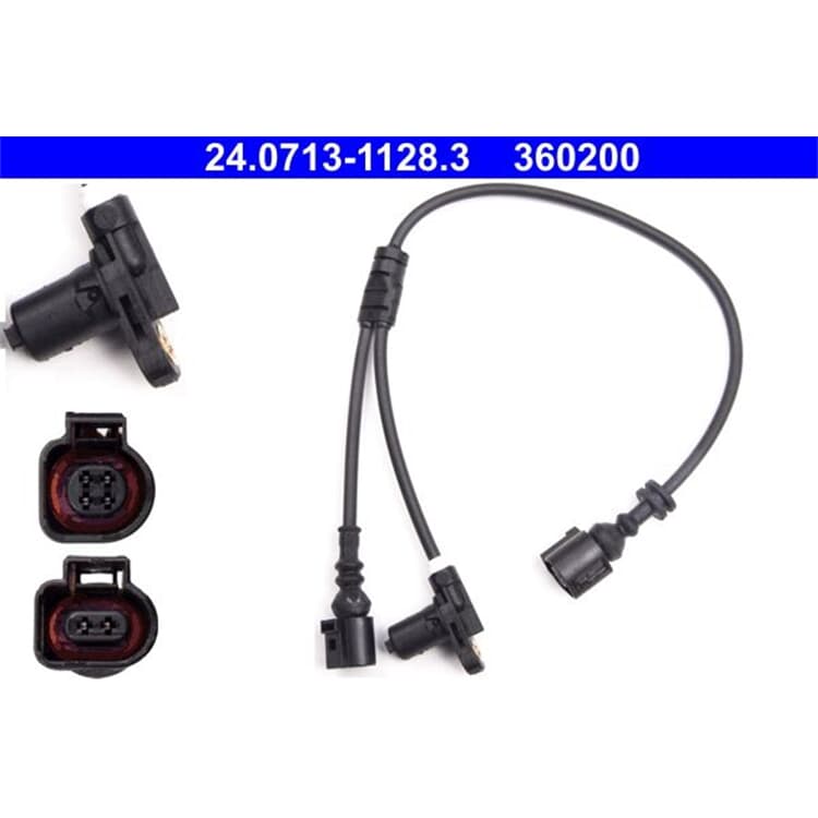ATE Raddrehzahlsensor vorne links Ford Galaxy Seat Alhambra VW Sharan ATE Raddrehzahlsensor vorne links Ford Galaxy Seat Alhambra VW Sharan von ATE