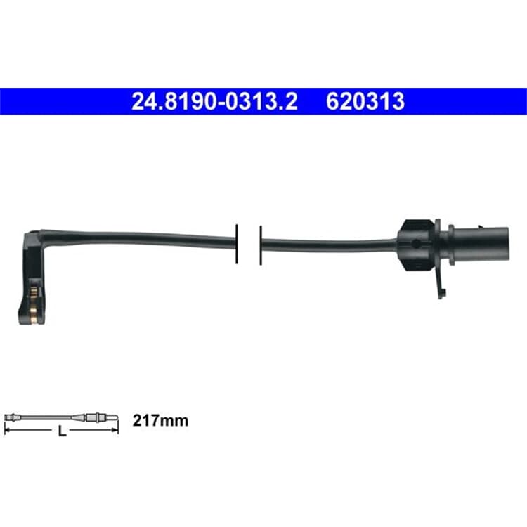 ATE Verschlei?warnkontakt hinten Audi A6 A7 Porsche Macan ATE Verschlei?warnkontakt hinten Audi A6 A7 Porsche Macan von ATE
