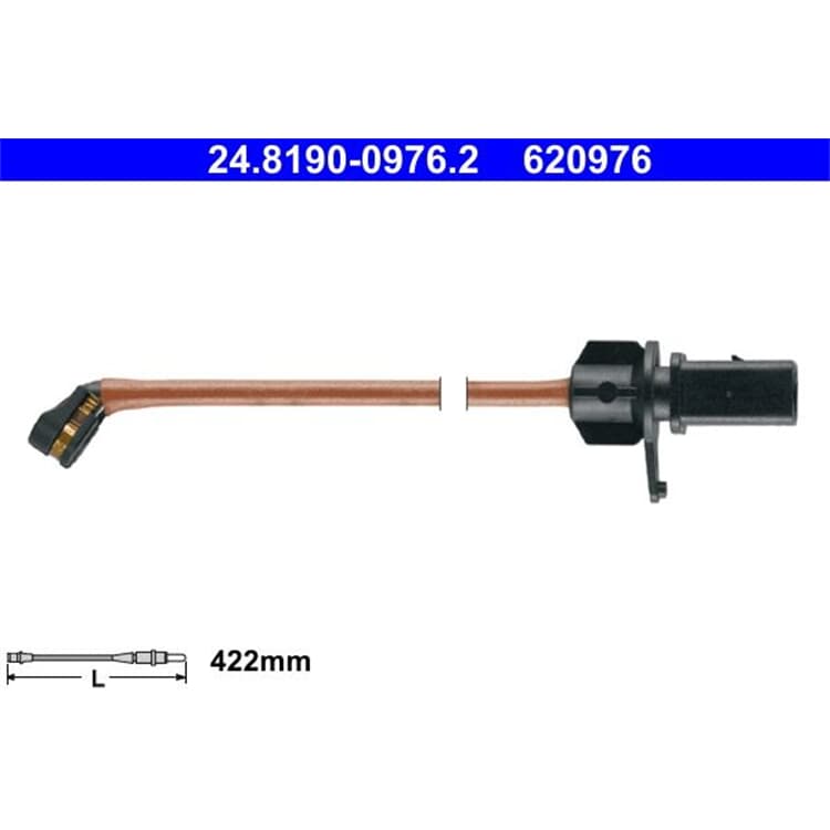 ATE Warnkontakt f?r Bremsbel?ge Audi Q7 Q8 VW Touareg ATE Warnkontakt f?r Bremsbel?ge Audi Q7 Q8 VW Touareg von ATE