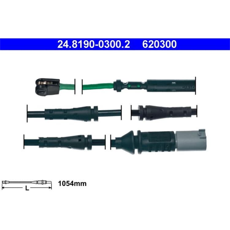 ATE Warnkontakt f?r Bremsbel?ge hinten BMW 5er von ATE