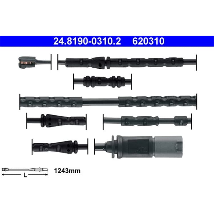 ATE Warnkontakt hinten BMW X3 X4 ATE Warnkontakt hinten BMW X3 X4 von ATE