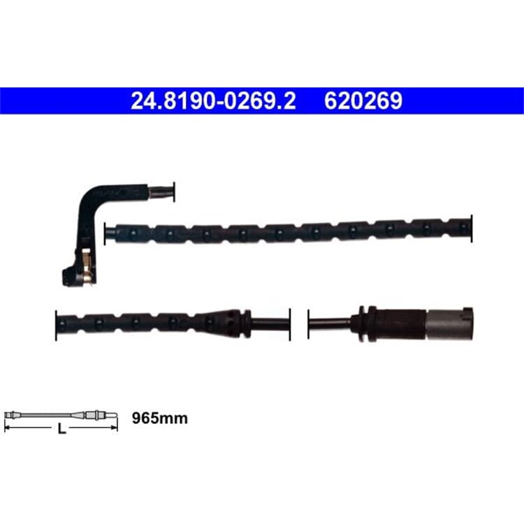 ATE Warnkontakt hinten BMW X5 E70 X6 E71 E72 xDrive von ATE