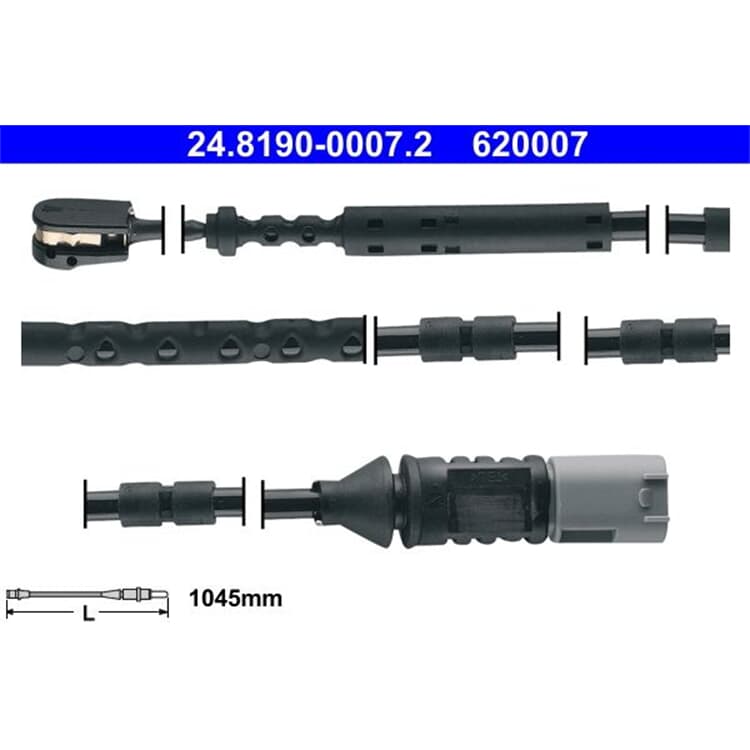 ATE Warnkontakt hintern BMW 02 1 3 4 ATE Warnkontakt hintern BMW 02 1 3 4 von ATE