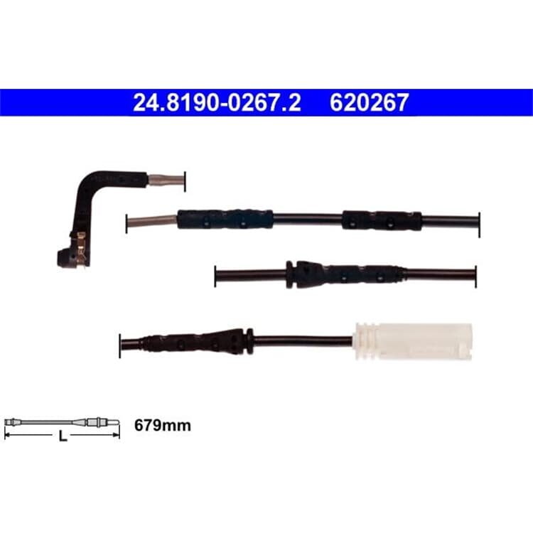 ATE Warnkontakt vorne BMW 1 E81 E82 E87 E88 3er E90 E91 E92 E93 ATE Warnkontakt vorne BMW 1 E81 E82 E87 E88 3er E90 E91 E92 E93 von ATE