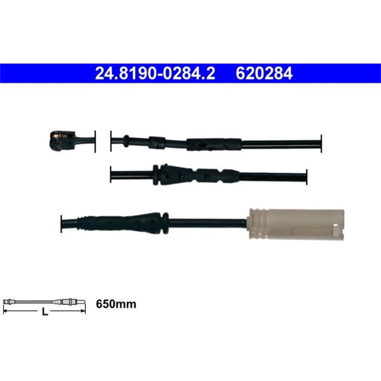 ATE Warnkontakt vorne BMW 1 E81 E82 E87 E88 BMW 3 316d-330d ATE Warnkontakt vorne BMW 1 E81 E82 E87 E88 BMW 3 316d-330d von ATE