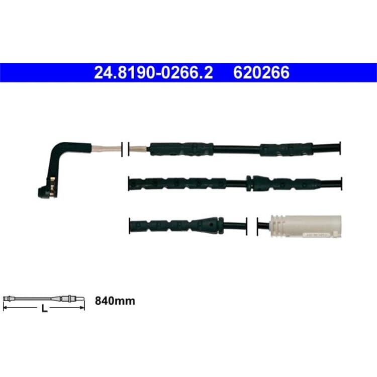 ATE Warnkontakt vorne BMW 3 Coupe Touring E90 E91 E92 X1 E84 ATE Warnkontakt vorne BMW 3 Coupe Touring E90 E91 E92 X1 E84 von ATE