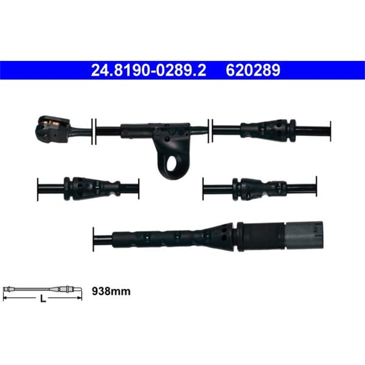 ATE Warnkontakt vorne BMW X5 X6 ATE Warnkontakt vorne BMW X5 X6 von ATE