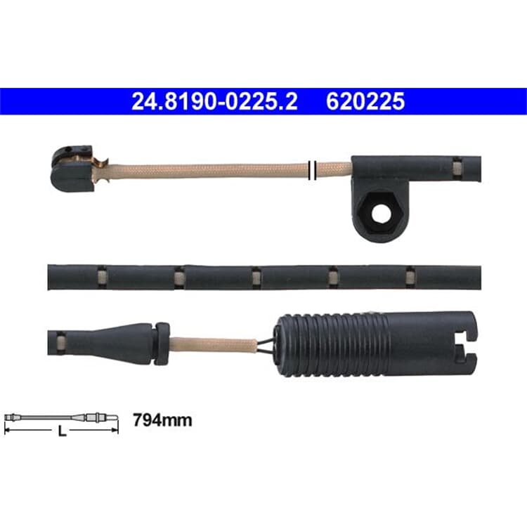 ATE Warnkontakt vorne BMW X5 E53 ATE Warnkontakt vorne BMW X5 E53 von ATE