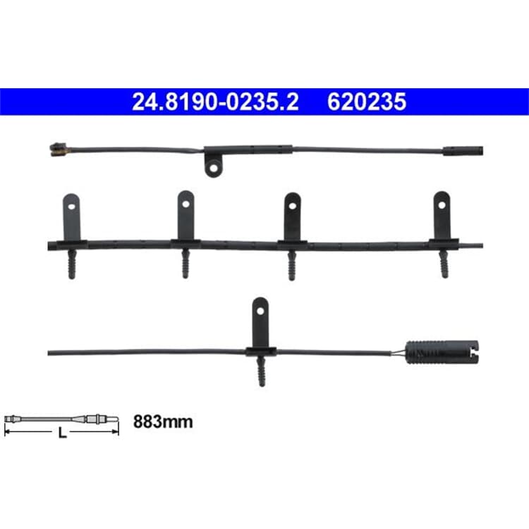 ATE Warnkontakt vorne Mini + Cabriolet R50 R52 R53 von ATE