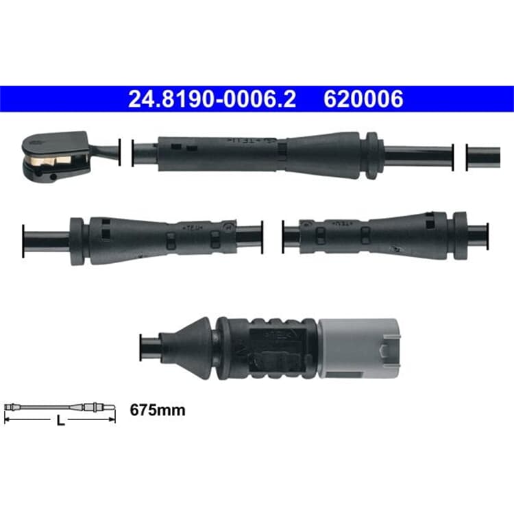 ATE Warnkontakt vorne links BMW 02 1 3 4 ATE Warnkontakt vorne links BMW 02 1 3 4 von ATE