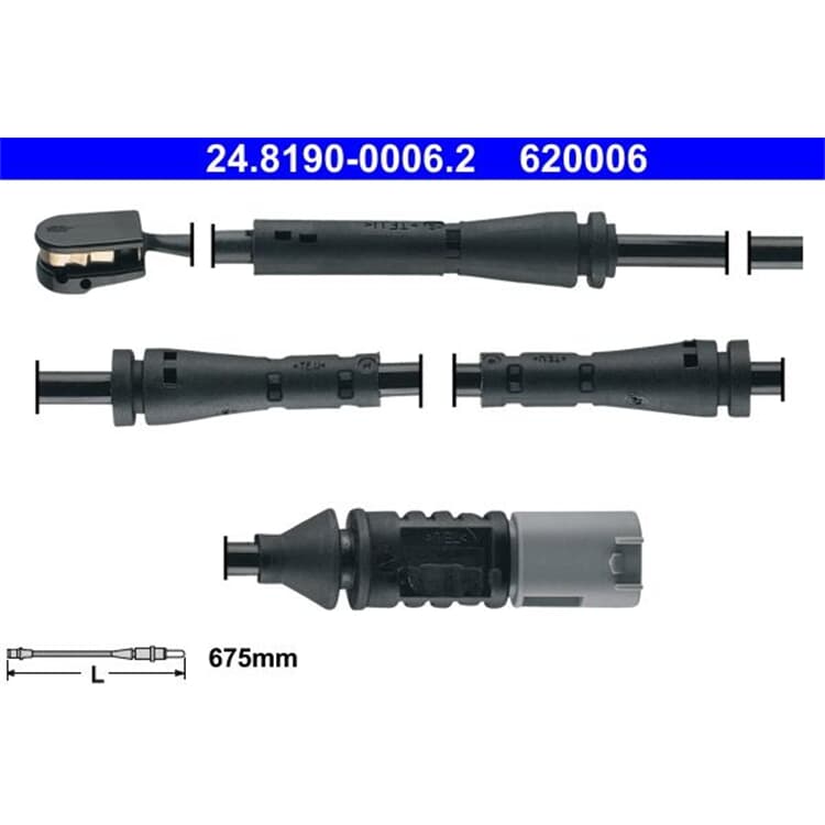 ATE Warnkontakt vorne links BMW 02 1 3 4 von ATE