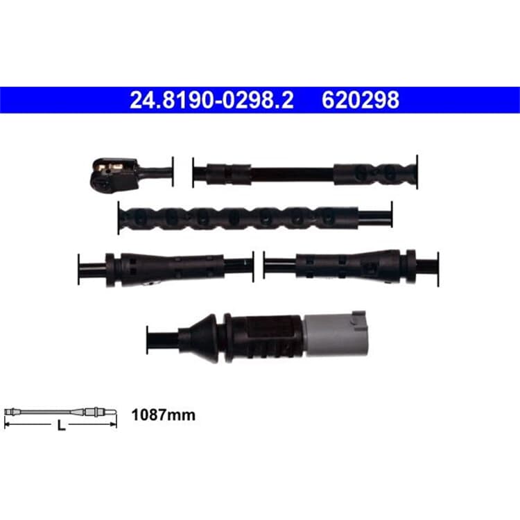ATE Warnkontakt vorne links BMW 5 6 7 ATE Warnkontakt vorne links BMW 5 6 7 von ATE