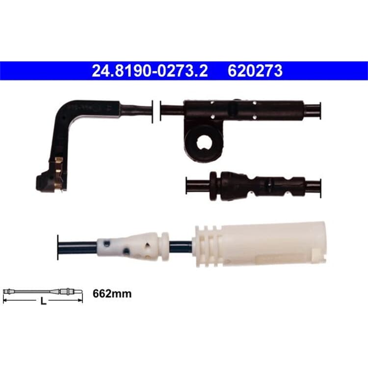 ATE Warnkontakt vorne links BMW 5 6 ATE Warnkontakt vorne links BMW 5 6 von ATE