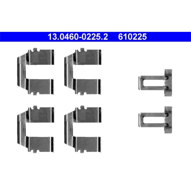 ATE Zubeh?r-Satz f?r Bremsbel?ge hinten Ford Galaxy Seat Alhambra VW Sharan Transporter ATE Zubeh?r-Satz f?r Bremsbel?ge hinten Ford Galaxy Seat Alhambra VW Sharan Transporter von ATE