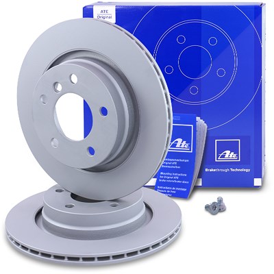 Ate 2x Bremsscheibe Hinterachse Belüftet für BMW Ate 2x Bremsscheibe Hinterachse Belüftet für BMW von ATE
