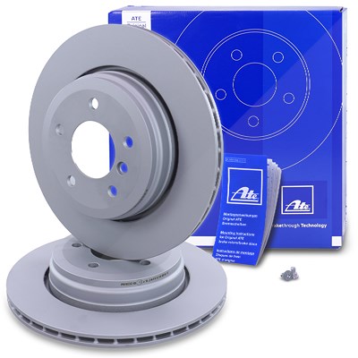 Ate 2x Bremsscheibe Hinterachse Belüftet für BMW Ate 2x Bremsscheibe Hinterachse Belüftet für BMW von ATE