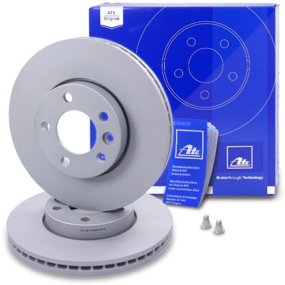 Ate 2x Bremsscheibe Vorderachse Belüftet für VW Ate 2x Bremsscheibe Vorderachse Belüftet für VW von ATE