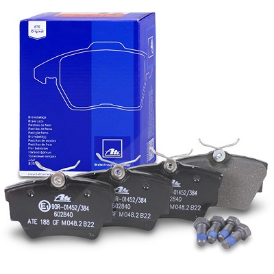 Ate Bremsbelagsatz hinten [Hersteller-Nr. 13.0460-2840.2] für Fiat, Nissan, Opel, Renault von ATE