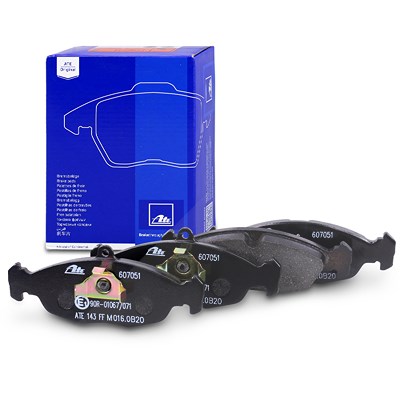 Ate Bremsbelagsatz Vorderachse [Hersteller-Nr. 13.0460-7051.2] für Chevrolet, Daewoo, Opel, Vauxhall von ATE