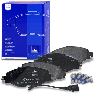 Ate Bremsbelagsatz mit Warnkontakt vorne [Hersteller-Nr. 13.0460-2785.2] für Audi, Cupra, Seat, Skoda, VW von ATE