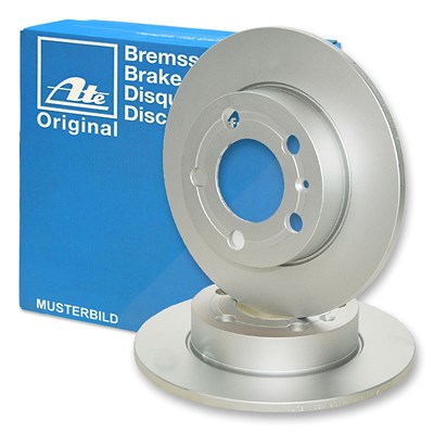 Ate Bremsscheibe voll hinten [Hersteller-Nr. 24.0109-0160.1] für Suzuki von ATE
