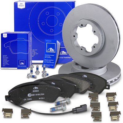 Ate Bremsscheiben+Beläge mit VWK Vorne Belüftet für Ford Ate Bremsscheiben+Beläge mit VWK Vorne Belüftet für Ford von ATE