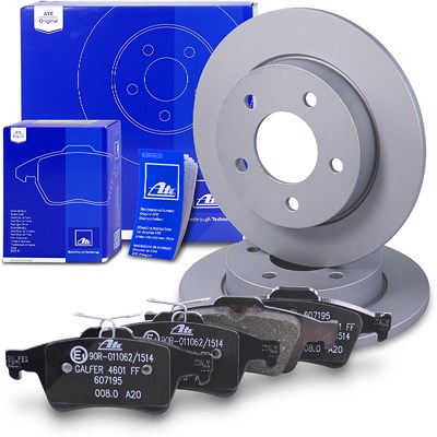Ate Bremsscheiben+Bremsbeläge Hinterachse Voll für Mazda Ate Bremsscheiben+Bremsbeläge Hinterachse Voll für Mazda von ATE
