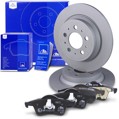 Ate Bremsscheiben+Bremsbeläge Hinterachse Voll für Volvo Ate Bremsscheiben+Bremsbeläge Hinterachse Voll für Volvo von ATE