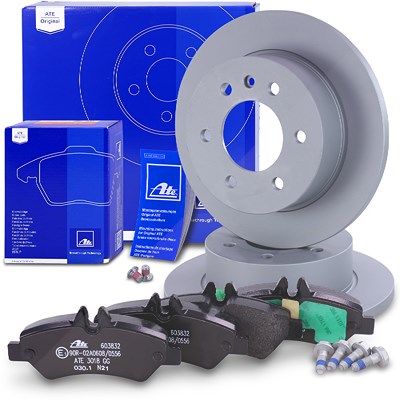 Ate Bremsscheiben +Bremsbeläge hinten für Mercedes-Benz, VW Ate Bremsscheiben +Bremsbeläge hinten für Mercedes-Benz, VW von ATE