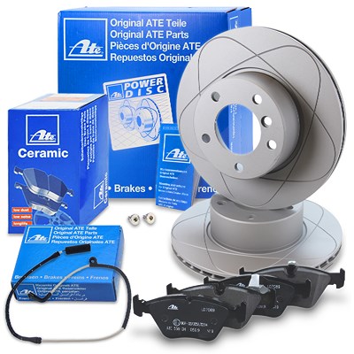 Ate Bremsscheiben+Bremsbeläge Vorderachse Belüftet für BMW Ate Bremsscheiben+Bremsbeläge Vorderachse Belüftet für BMW von ATE