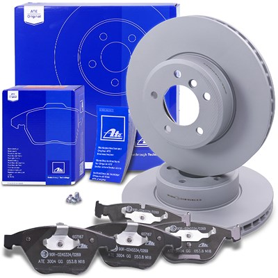 Ate Bremsscheiben+Bremsbeläge Vorderachse Belüftet für BMW Ate Bremsscheiben+Bremsbeläge Vorderachse Belüftet für BMW von ATE