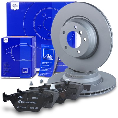 Ate Bremsscheiben+Bremsbeläge Vorderachse Belüftet für BMW Ate Bremsscheiben+Bremsbeläge Vorderachse Belüftet für BMW von ATE