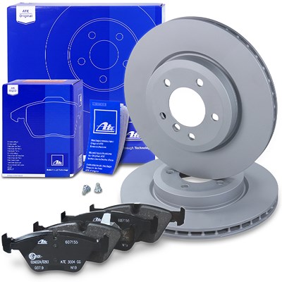 Ate Bremsscheiben+Bremsbeläge Vorderachse Belüftet für BMW Ate Bremsscheiben+Bremsbeläge Vorderachse Belüftet für BMW von ATE