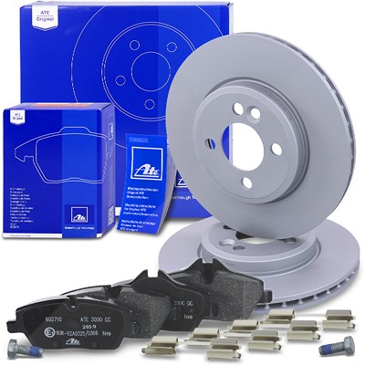 Ate Bremsscheiben+Bremsbeläge Vorderachse Belüftet für Mini Ate Bremsscheiben+Bremsbeläge Vorderachse Belüftet für Mini von ATE