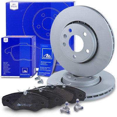 Ate Bremsscheiben+Bremsbeläge Vorderachse Belüftet für Nissan, Opel, Renault Ate Bremsscheiben+Bremsbeläge Vorderachse Belüftet für Nissan, Opel, Renault von ATE
