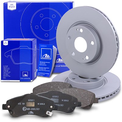 Ate Bremsscheiben+Bremsbeläge Vorderachse Belüftet für Toyota Ate Bremsscheiben+Bremsbeläge Vorderachse Belüftet für Toyota von ATE