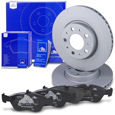 Ate Bremsscheiben+Bremsbeläge Vorderachse Belüftet für Volvo Ate Bremsscheiben+Bremsbeläge Vorderachse Belüftet für Volvo von ATE