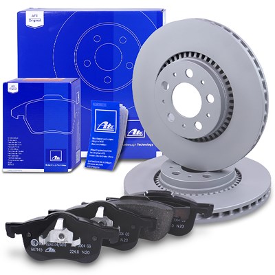 Ate Bremsscheiben+Bremsbeläge Vorderachse Belüftet für Volvo Ate Bremsscheiben+Bremsbeläge Vorderachse Belüftet für Volvo von ATE