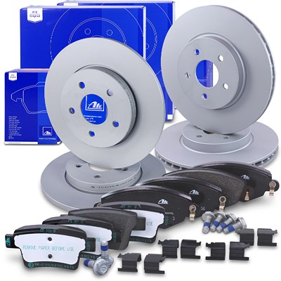 Ate Bremsscheiben + Bremsbeläge Vorne + Hinten für Ford, Jaguar Ate Bremsscheiben + Bremsbeläge Vorne + Hinten für Ford, Jaguar von ATE