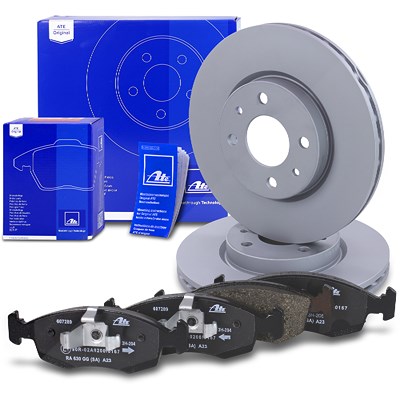 Ate Bremsscheiben +Bremsbeläge vorne für Fiat, Lancia Ate Bremsscheiben +Bremsbeläge vorne für Fiat, Lancia von ATE