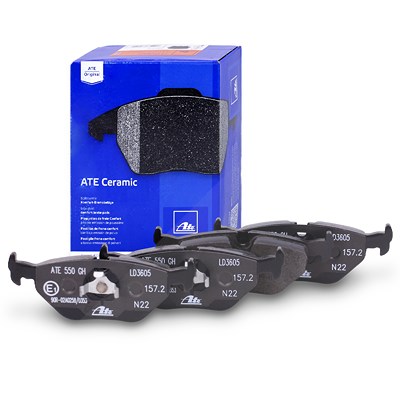 Ate CERAMIC Bremsbelagsatz hinten [Hersteller-Nr. 13.0470-3605.2] für BMW, Mg, Rover, Saab von ATE