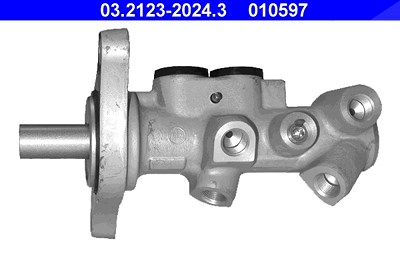 Ate Hauptbremszylinder [Hersteller-Nr. 03.2123-2024.3] für Audi, Seat, Skoda, VW von ATE