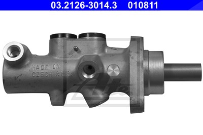 Ate Hauptbremszylinder [Hersteller-Nr. 03.2126-3014.3] für Porsche, VW von ATE
