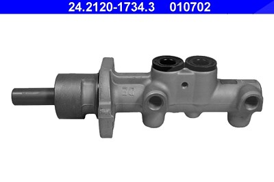 Ate Hauptbremszylinder [Hersteller-Nr. 24.2120-1734.3] für Seat, Skoda, VW von ATE