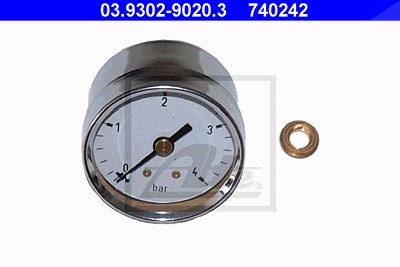 Ate Manometer, Füll-/Entlüftungsgerät (Bremshydraulik) [Hersteller-Nr. 03.9302-9020.3] von ATE
