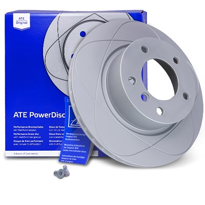 Ate POWERDISC Bremsscheibe belüftet vorne [Hersteller-Nr. 24.0322-0238.1] für BMW von ATE