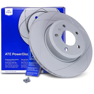 Ate 1x POWERDISC Bremsscheibe belüftet vorne [Hersteller-Nr. 24.0325-0160.1] für BMW von ATE