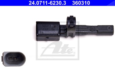 Ate Sensor, Raddrehzahl [Hersteller-Nr. 24.0711-6230.3] für Audi, Seat, Skoda, VW von ATE