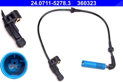 Ate Sensor, Raddrehzahl [Hersteller-Nr. 24.0711-5278.3] für BMW von ATE