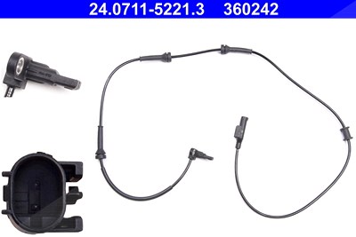 Ate Sensor, Raddrehzahl [Hersteller-Nr. 24.0711-5221.3] für Abarth, Fiat, Ford von ATE